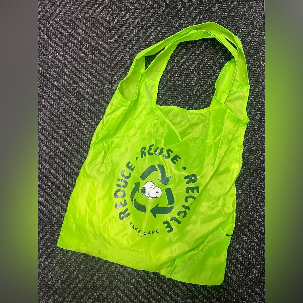 Brand new snoopy reusable tote bag